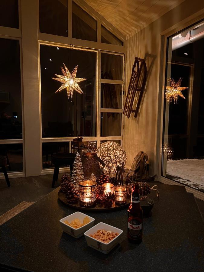 Kjosen Lodge, Lyngen. Lyngseidet Dış mekan fotoğraf